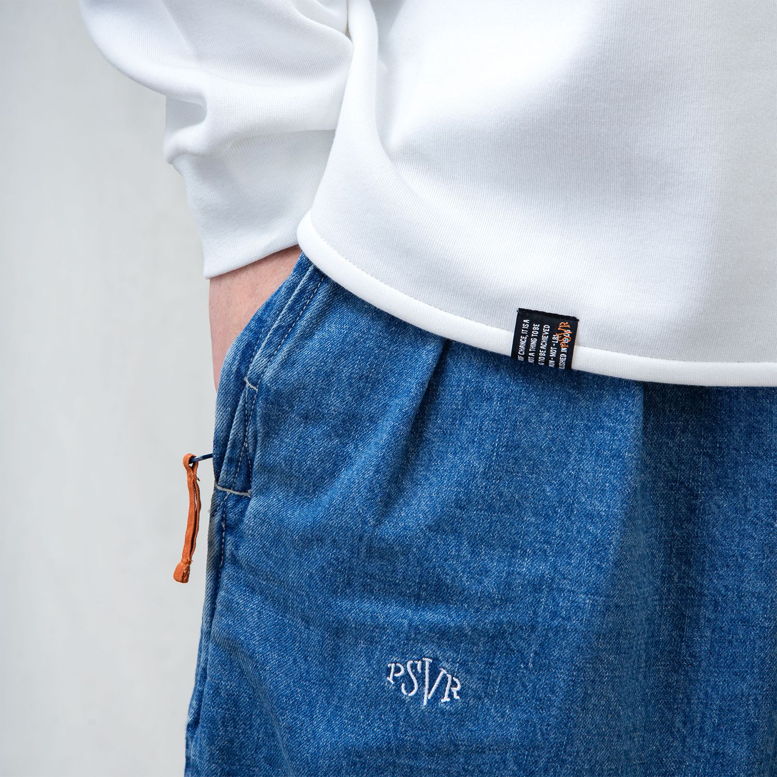 【ラスト1点 L】anti-wrinkle L/S classic pocket t-shirt / ホワイト