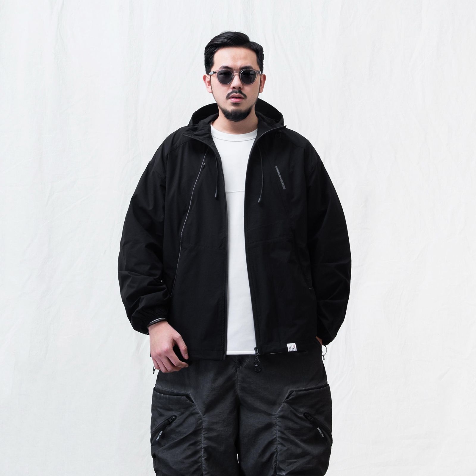 multi-season functional jacket / ブラック