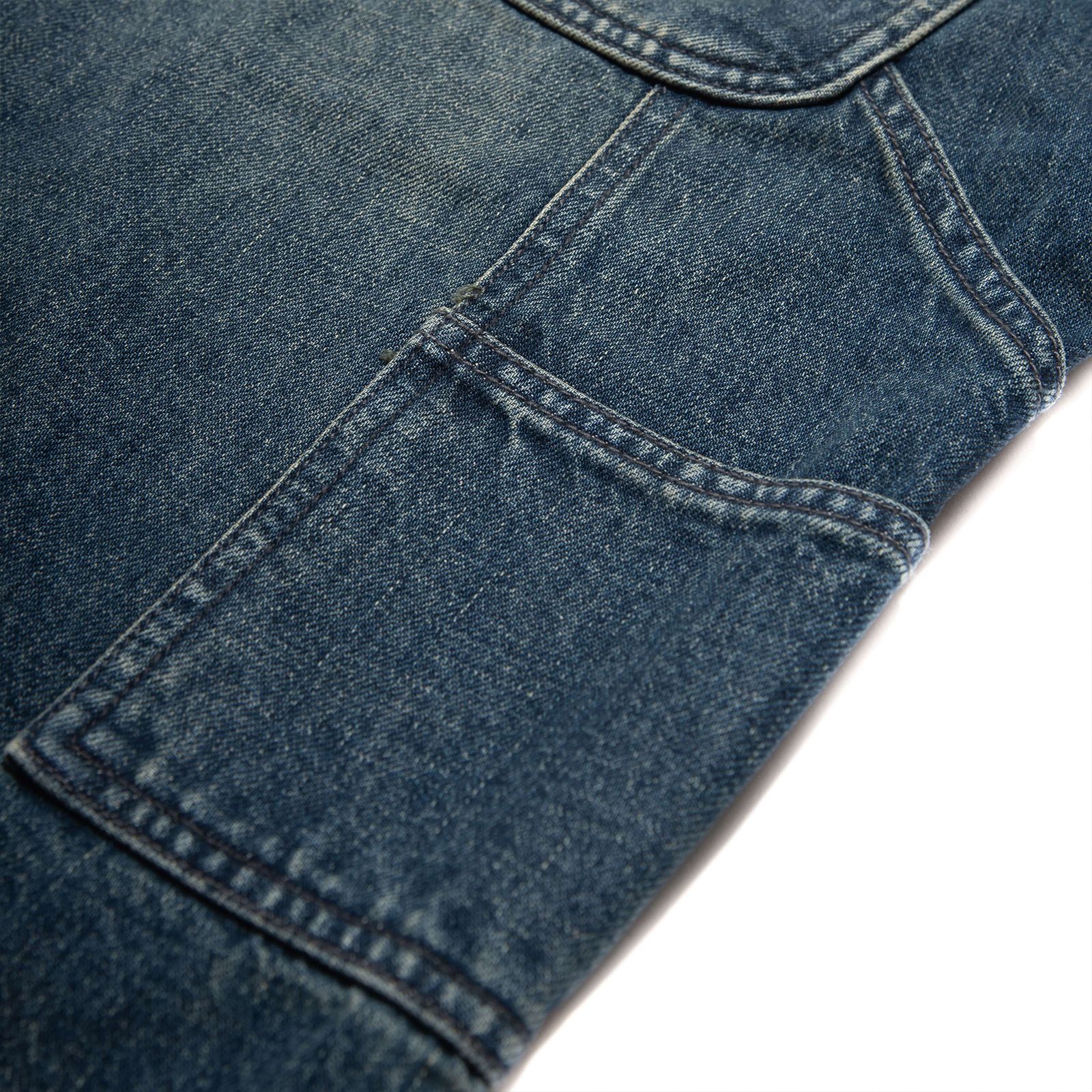【ラスト1点 XL 】hige denim shorts / ブルー