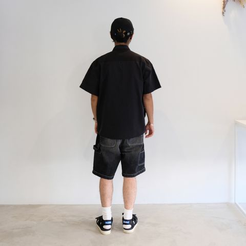 今っぽ過ぎず、古過ぎずというのをテーマにブラックで統一した夏のカジュアルコーデ