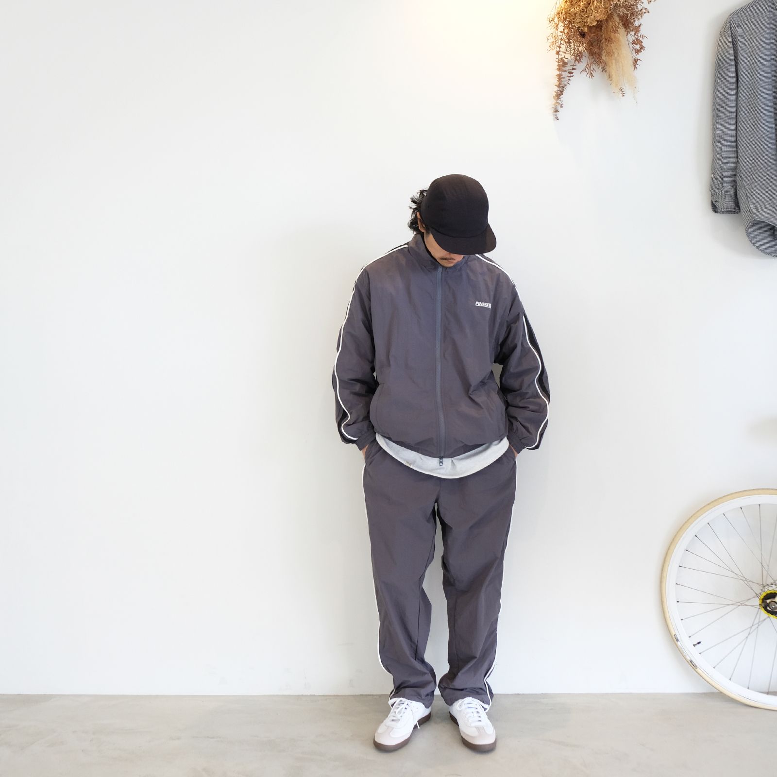 【2024.4.6(sat) 】PIN SKTBS のトラックスーツスタイル