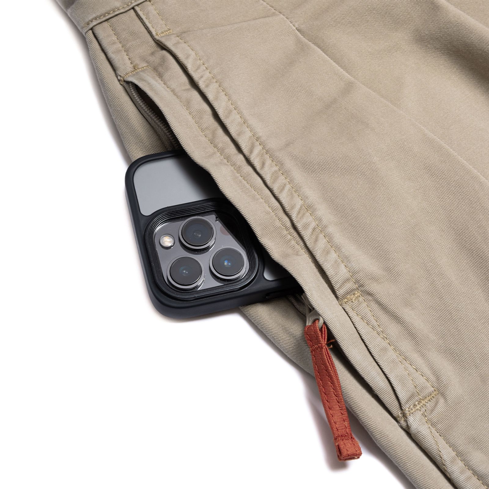 【ラスト1点 XL 】double pleated balloon tapered pants / ライトカーキ