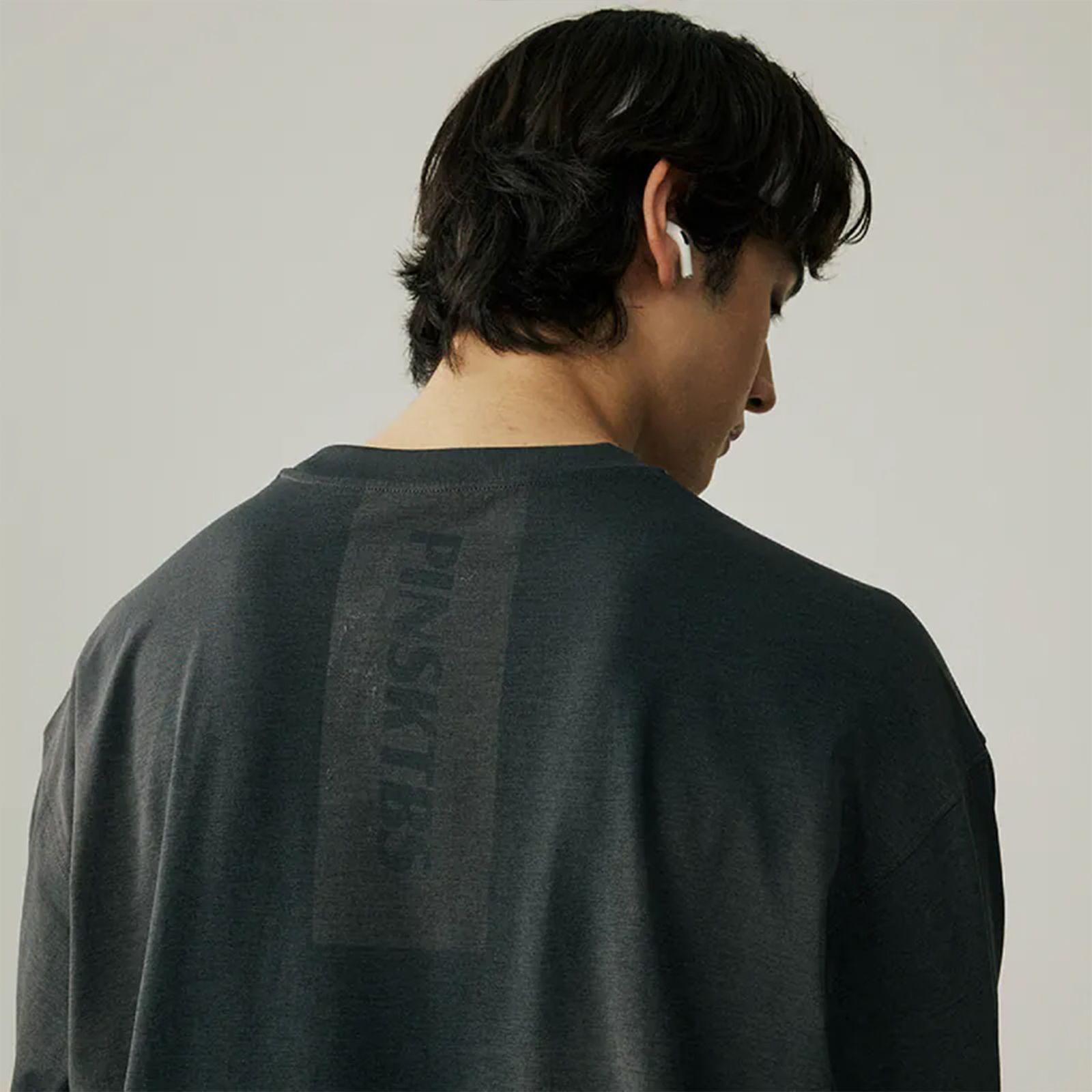 【ラスト1点 M 】Quick-Dry L/S / チャコールグレー