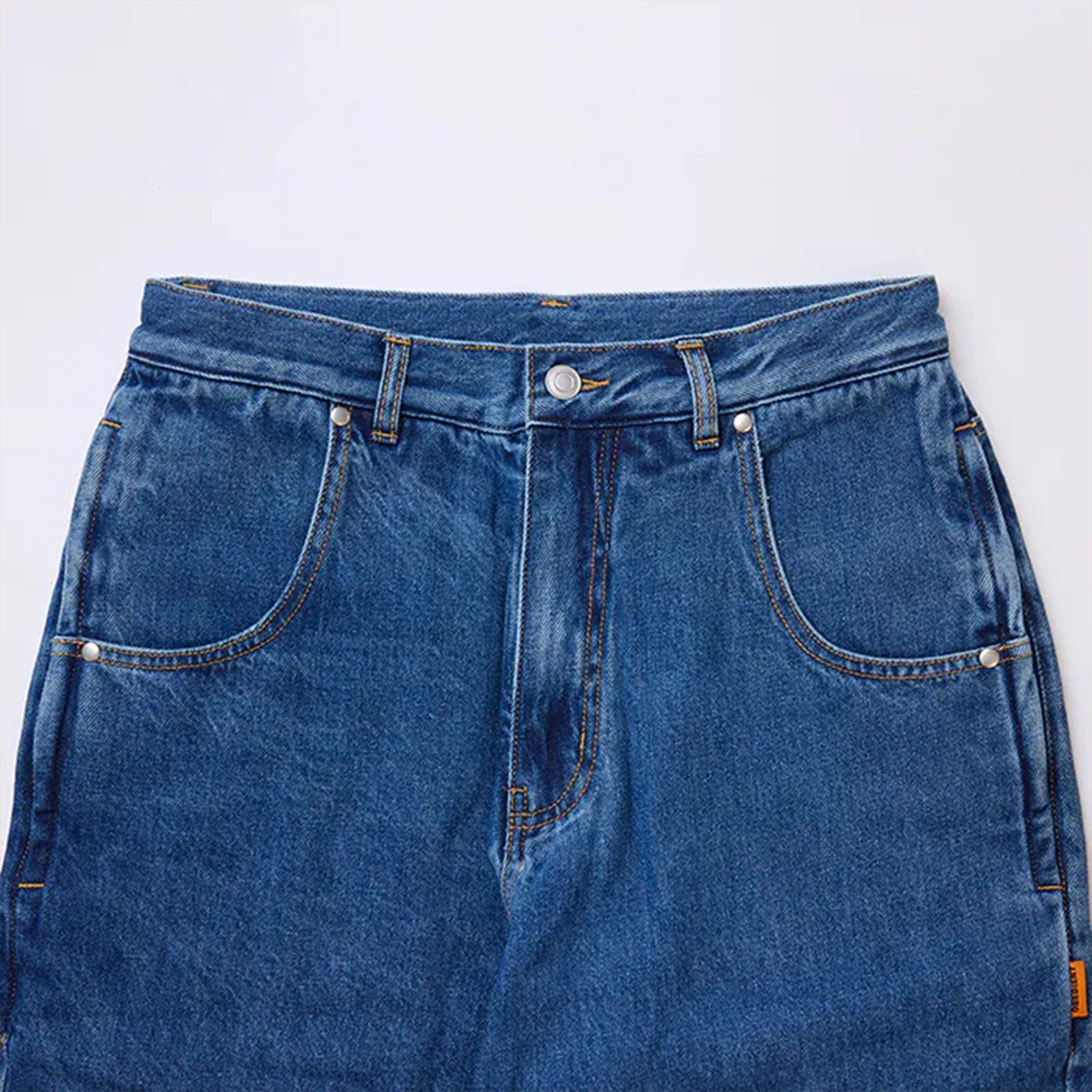 【ラスト1点 3 】WASHED DENIM PANTS / ブルー