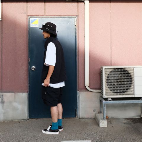 【2023.8.25(fri) 】ミリタリーっぽさをほんのり入れつつもタウンユースに
