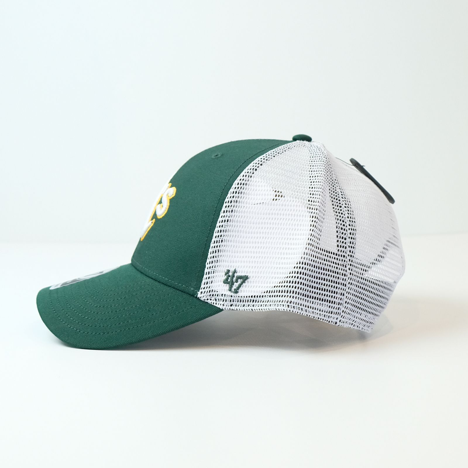 アスレチックス メッシュキャップ / Athletics Branson '47 MVP / ダークグリーン