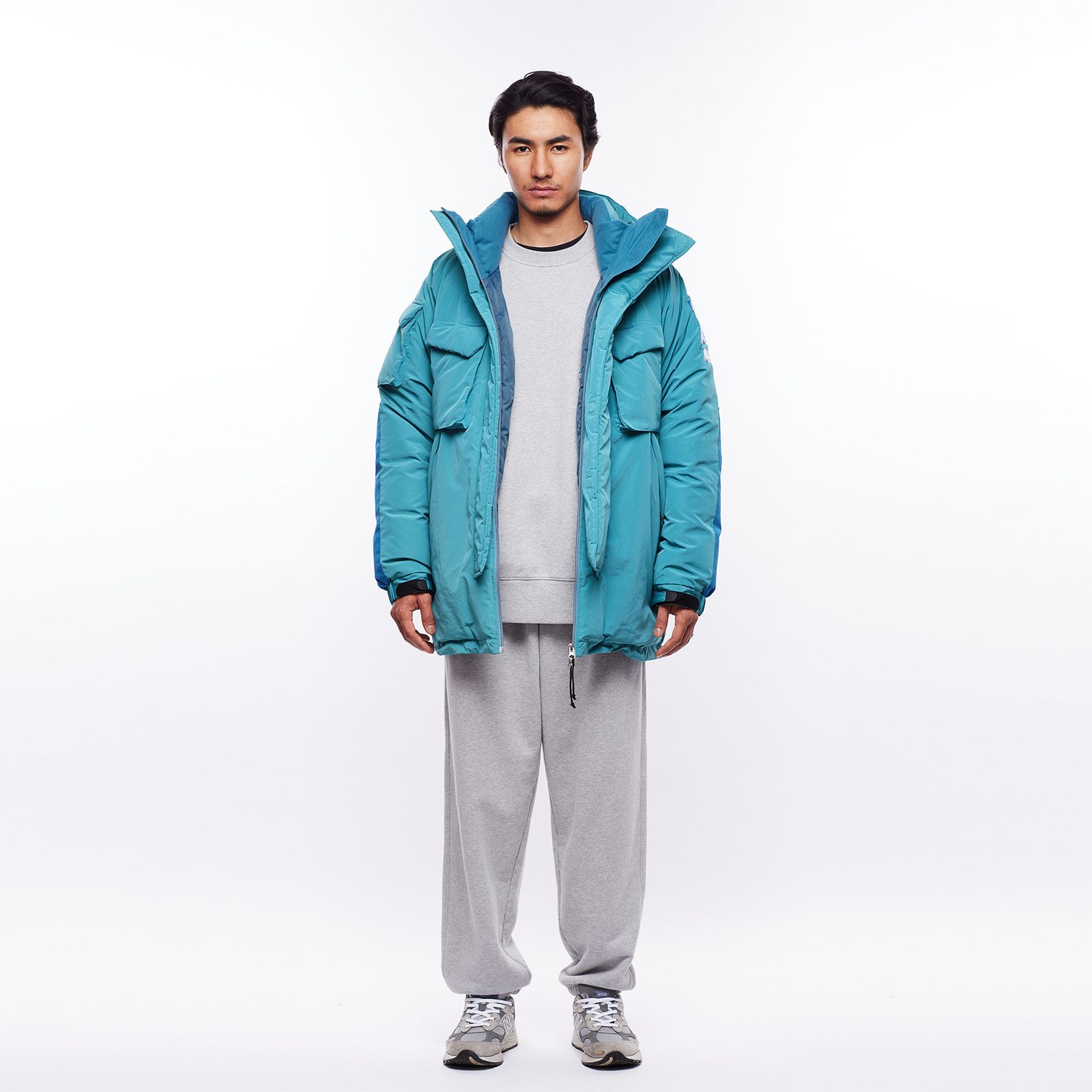【ラスト1点 L】level 8 tactical down jacket / ブルー
