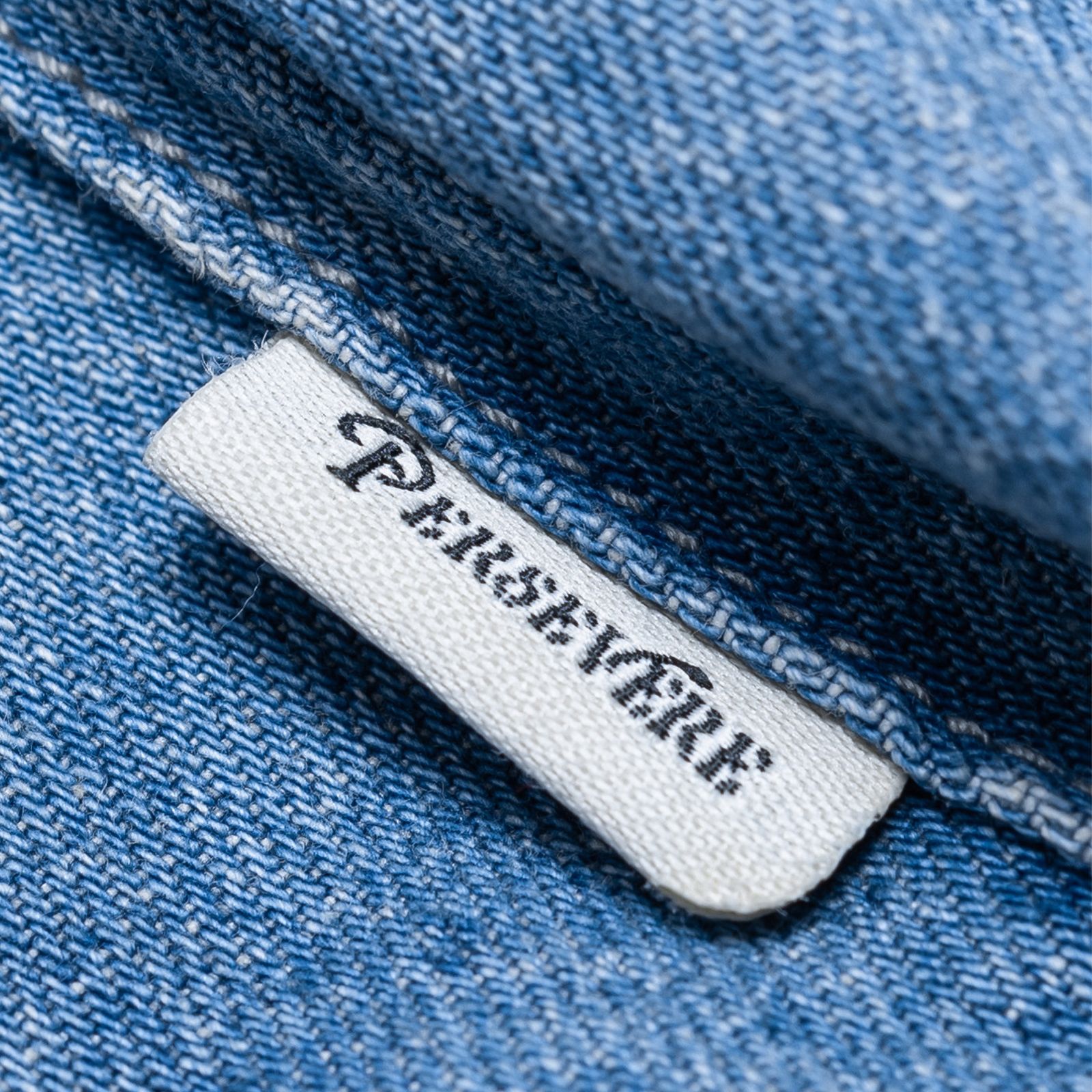 washed double cargo shorts / ウォッシュドデニムブルー