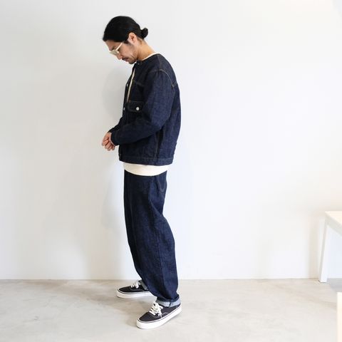 CALEEのデニムをセットアップで