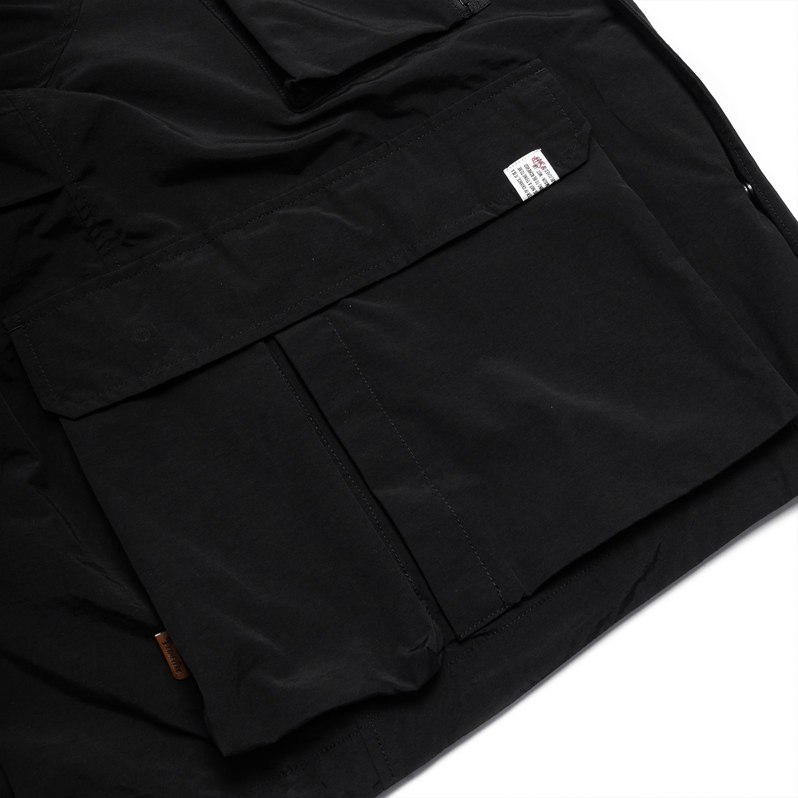 【ラスト1点 XL 】water-repellent multi-pocket utility jacket / ブラック