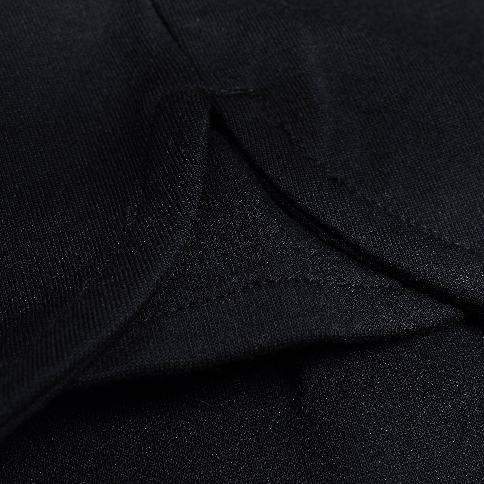 【ラスト1点 XL 】spliced L/S pocket t-shirt / ブラック