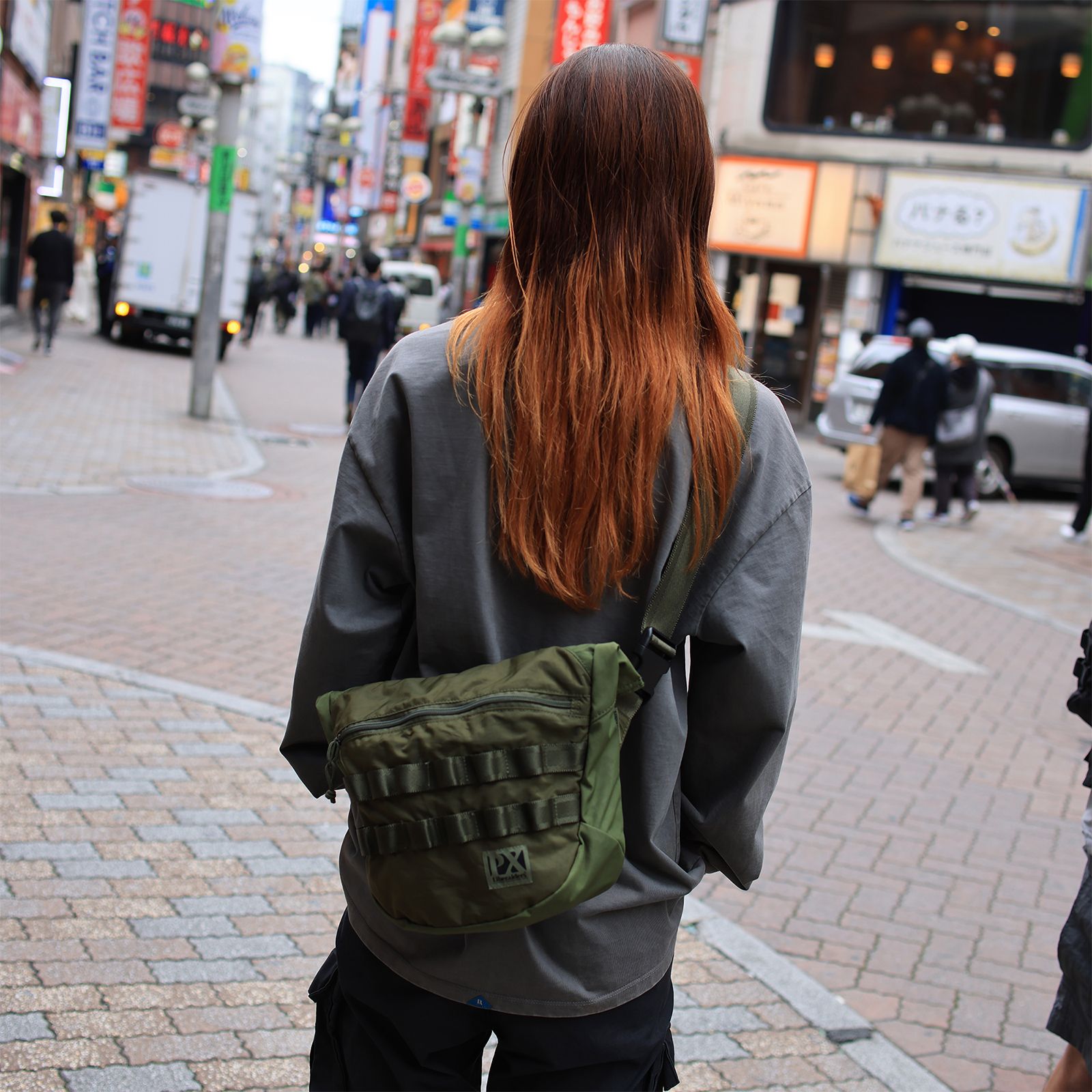 【ラスト1点】liberaiders px roger shoulder bag / オリーブ