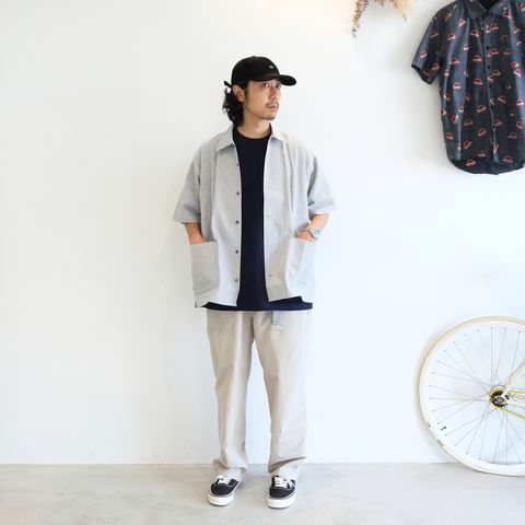 【2024.5.25(sat) 】爽やかな印象のストライプシャツコーデ