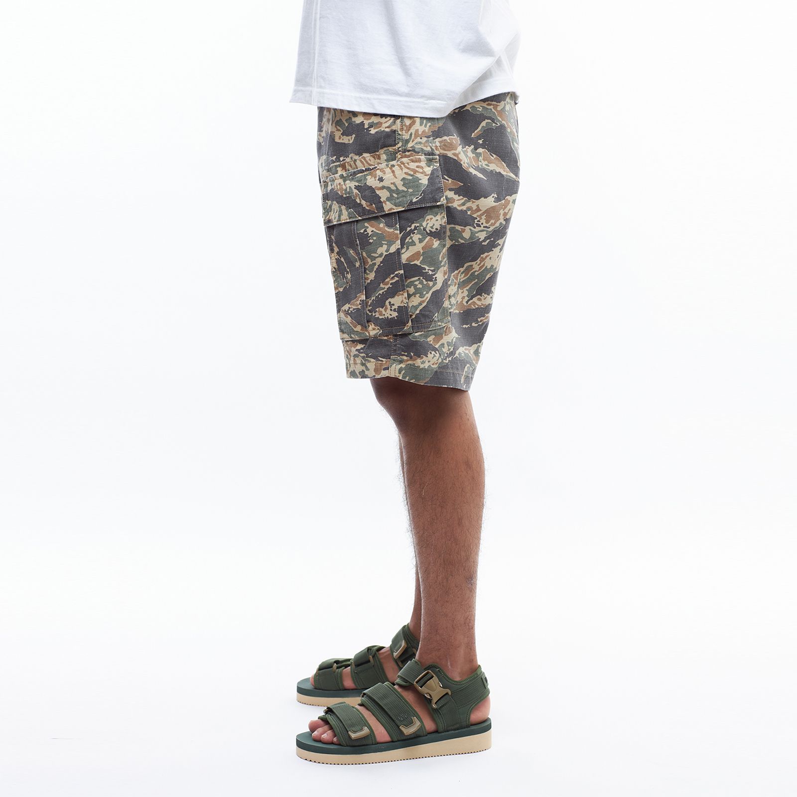 【ラスト1点 32(M)】6 pocket army shorts / タイガーカモ
