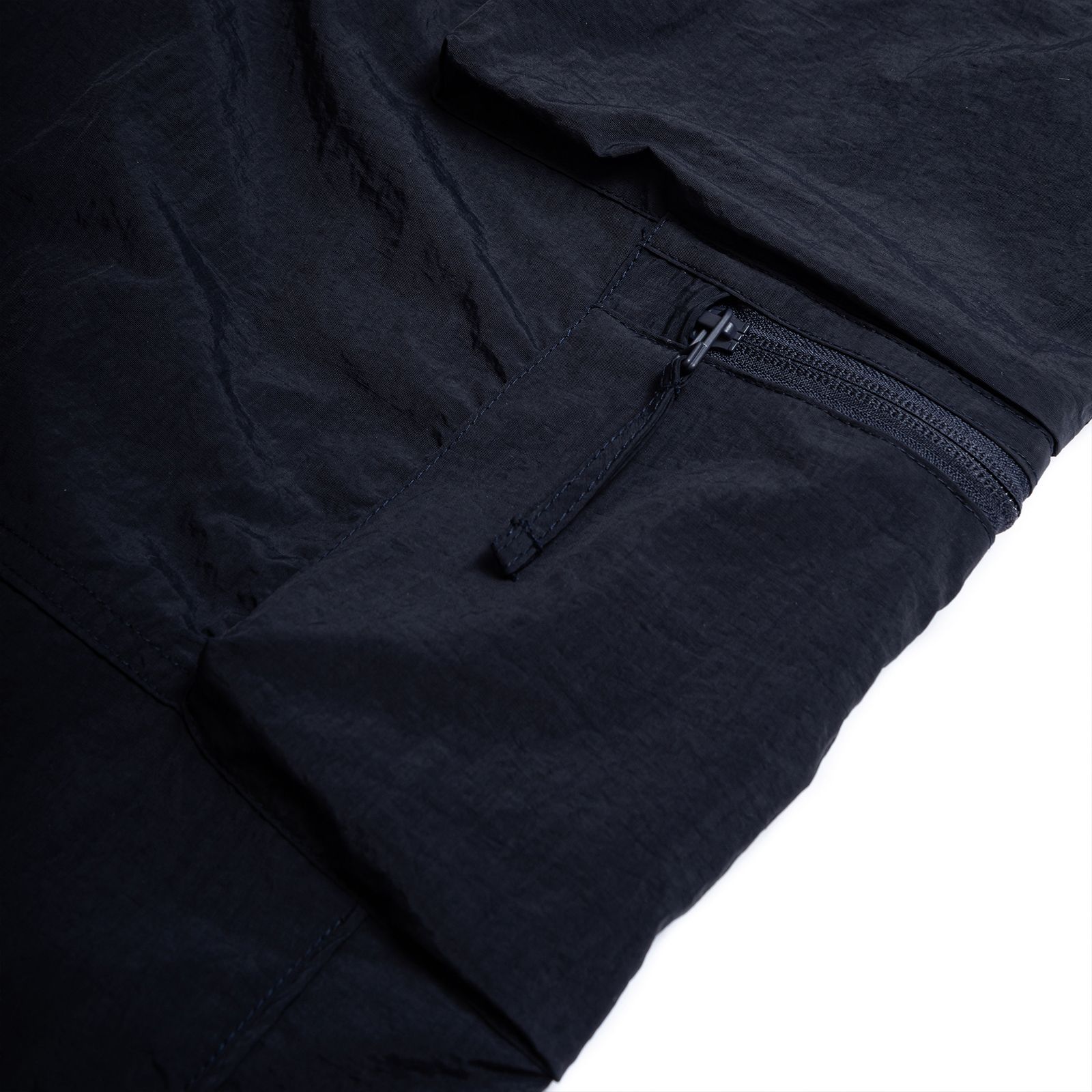 【ラスト1点 XL】multi pocklet tapered pants / ブラックブルー