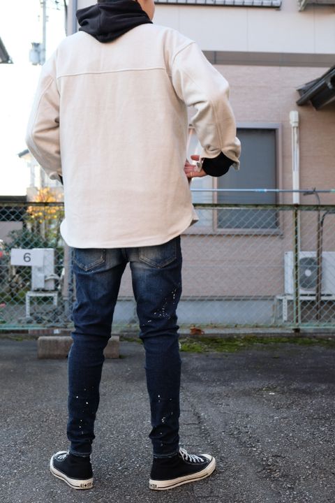 個人的に、今の時期のデートスタイルにオススメなカジュアルコーデかなと