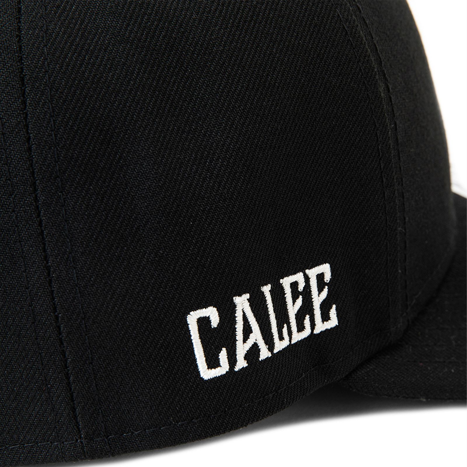 【NEW ERA×CALEE】CAL Logo baseball cap -Naturally paint design-/ 9FIFTY / ブラック