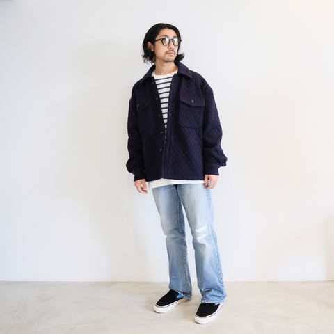 海の匂いも感じさせるCPOジャケットスタイル