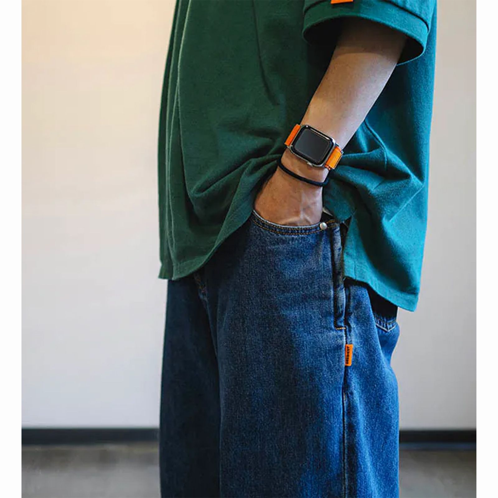 【ラスト1点 3 】WASHED DENIM PANTS / ブルー