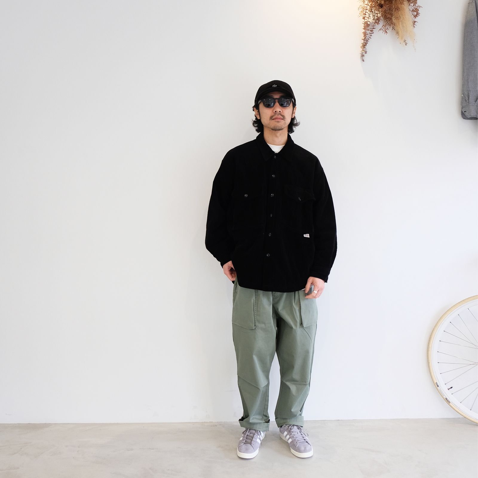 【2024.3.4(mon) 】クールさも意識したコーデュロイジャケコーデ