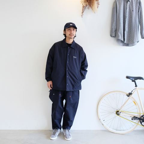 【2024.1.15(mon) 】ストリート定番アイテムであるコーチジャケットをシティーに楽しむ
