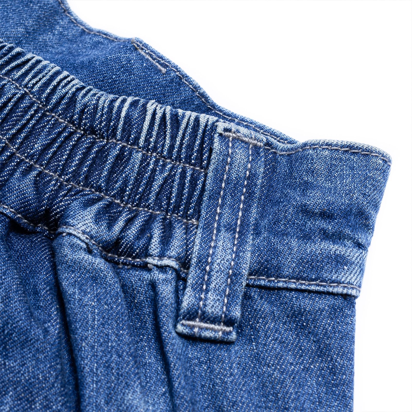 【ラスト1点 L】double pleated balloon tapered pants / ウォッシュドブルー