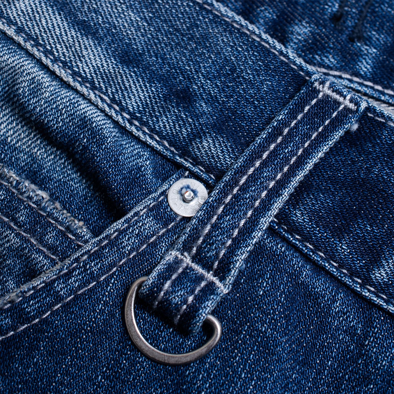 Persevere - 【ラスト1点 L】distressed selvedge denim jeans