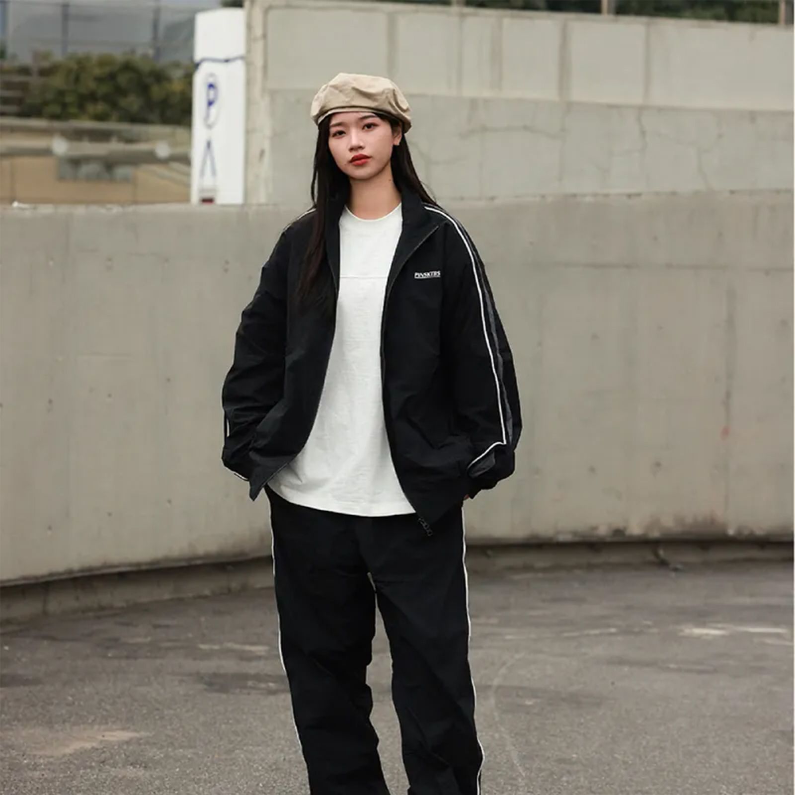 【ラスト1点 L 】TRACK JACKET / ブラック