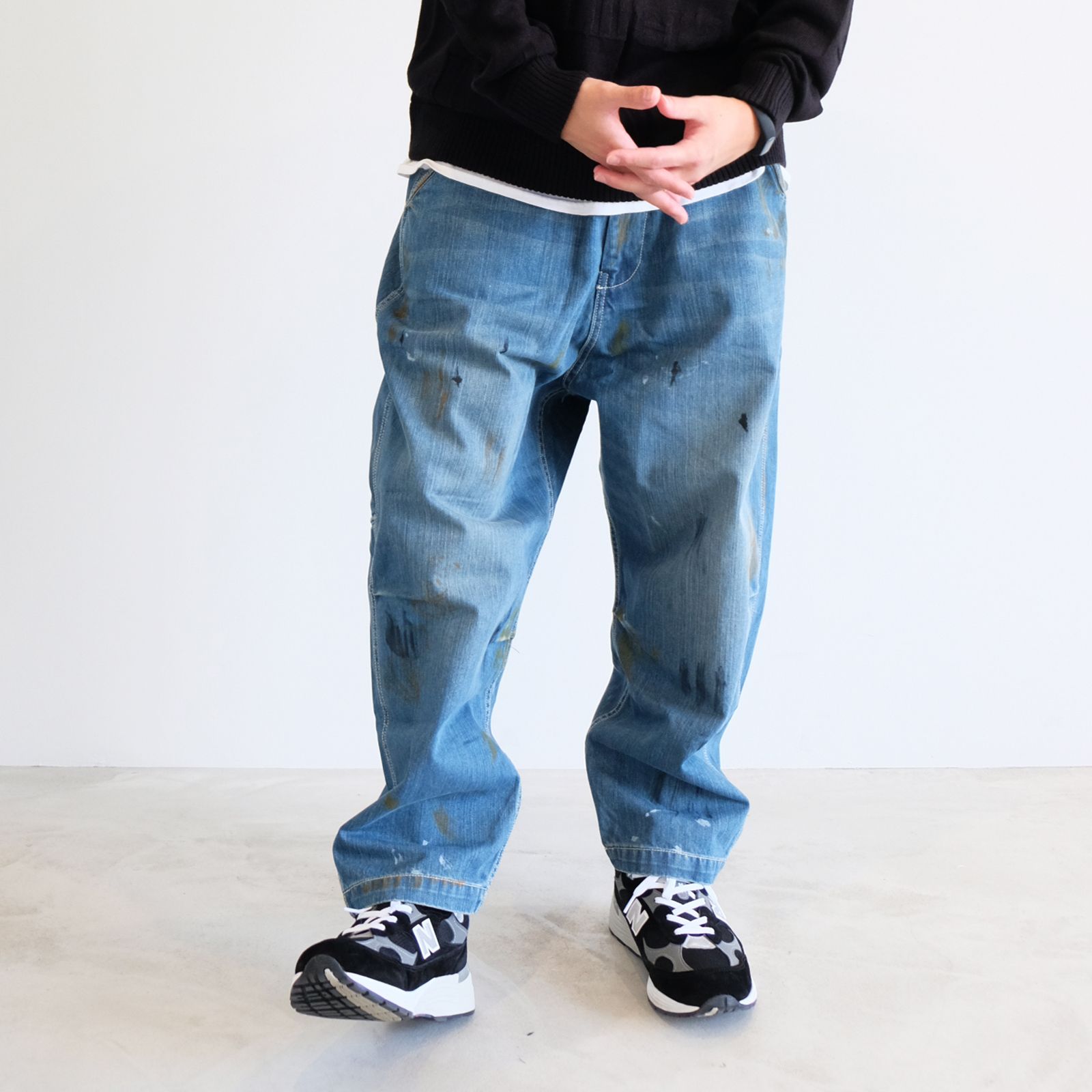 売品 Liberaiders DENIM PAINTER SARROUEL PANTS | www.terrazaalmar