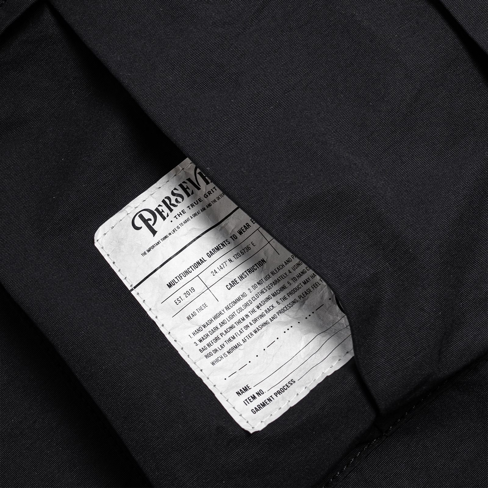 【ラスト1点 M 】T.T.G.V cargo pants / ブラック