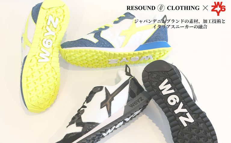 【W6YZ×resoundclothing】コラボスニーカー入荷！！