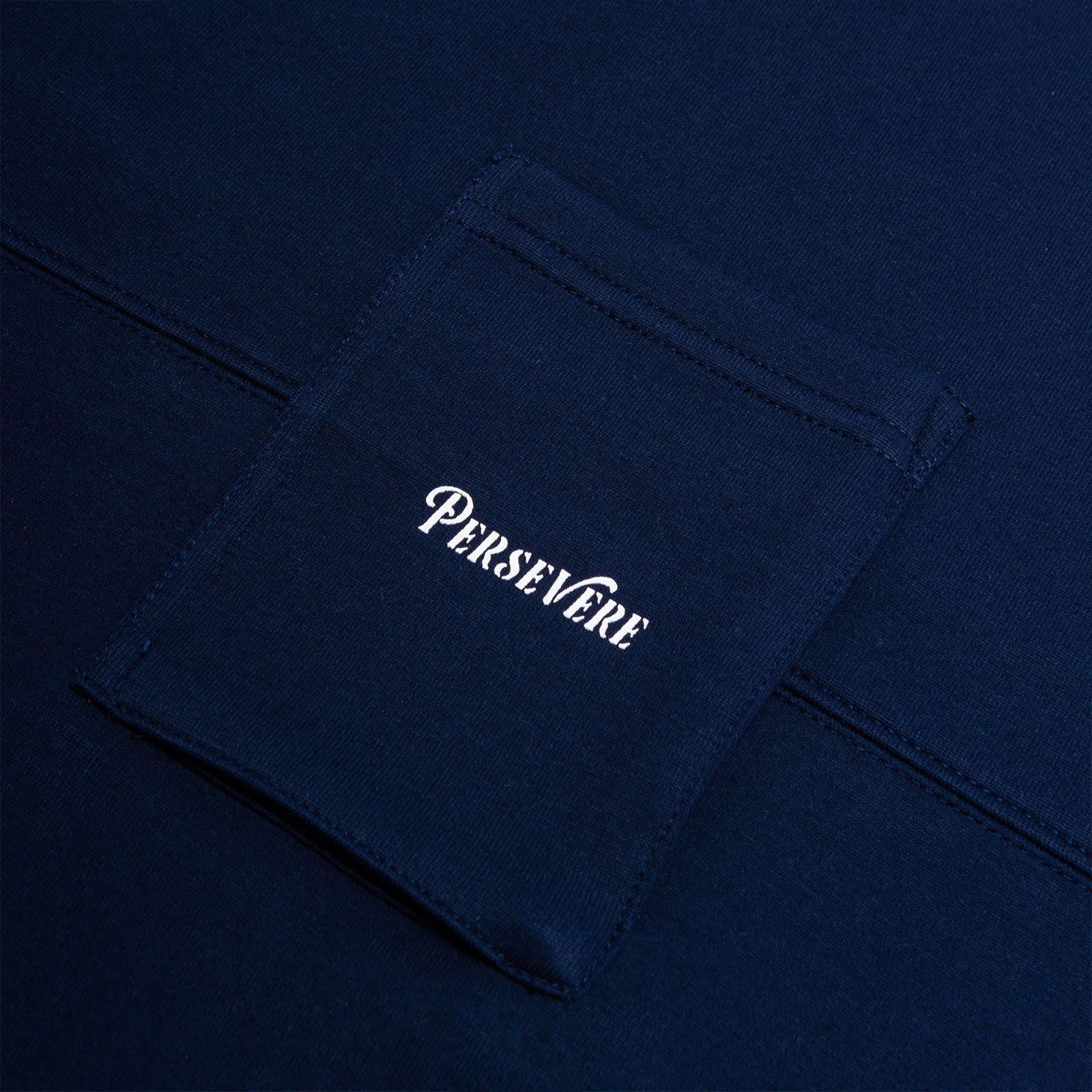 【ラスト1点 M】anti-wrinkle L/S classic pocket t-shirt / ネイビー