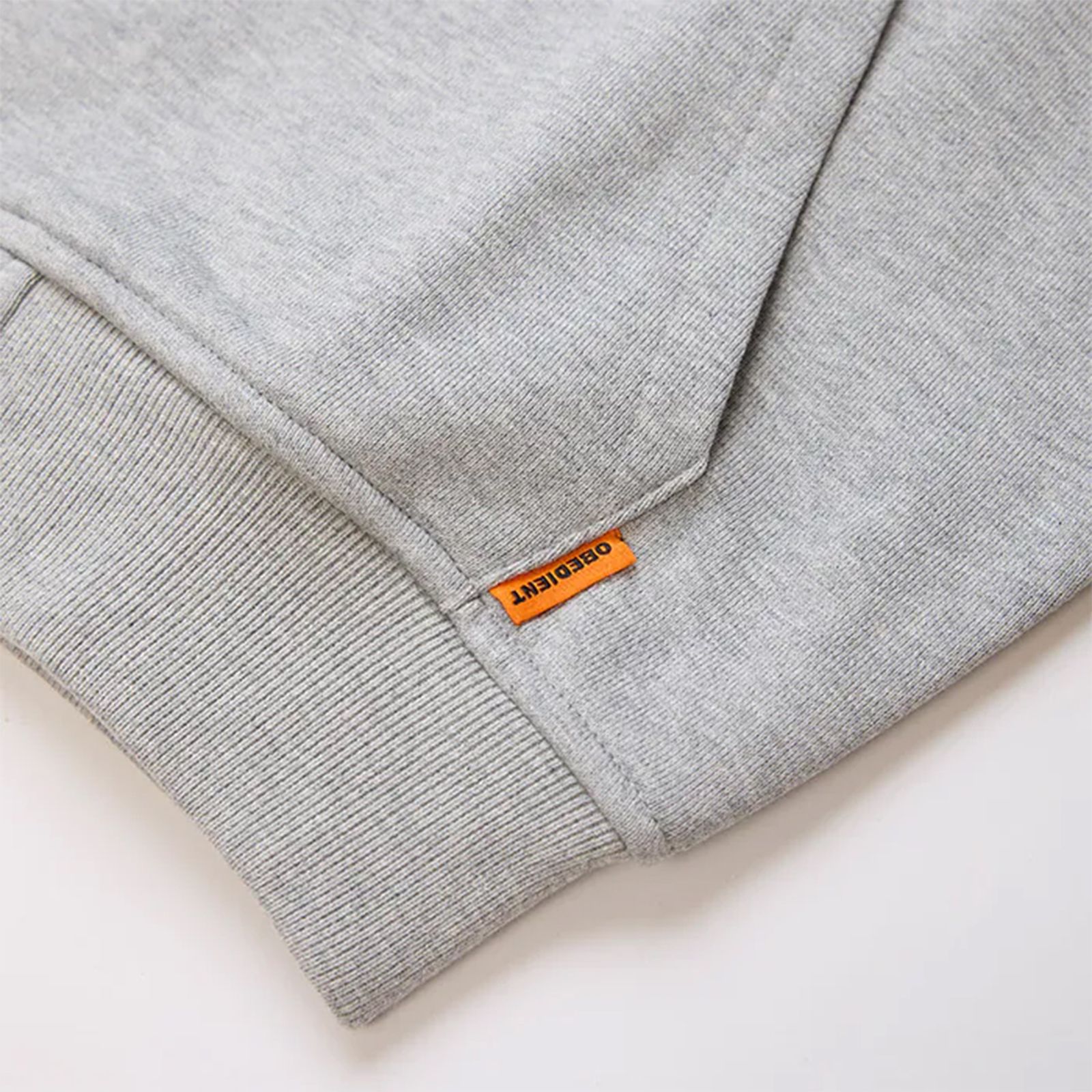 classic sweat zip hoodie / グレー