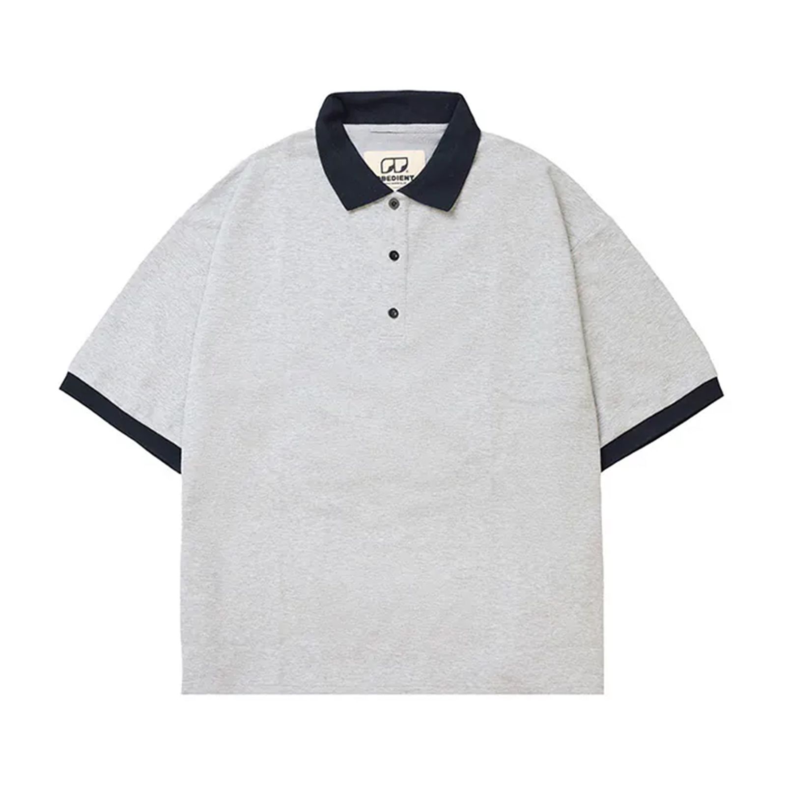 【ラスト1点 3 】BASIC POLO SHIRT / グレー