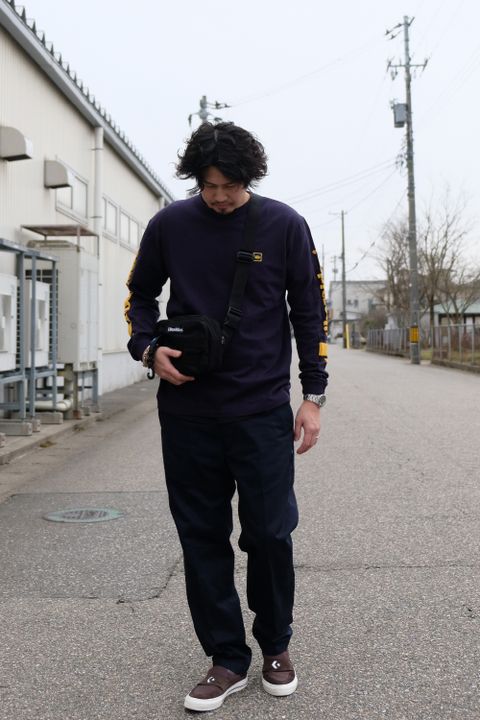ストリート鉄板の着こなしをオトナっぽくスタイリッシュに