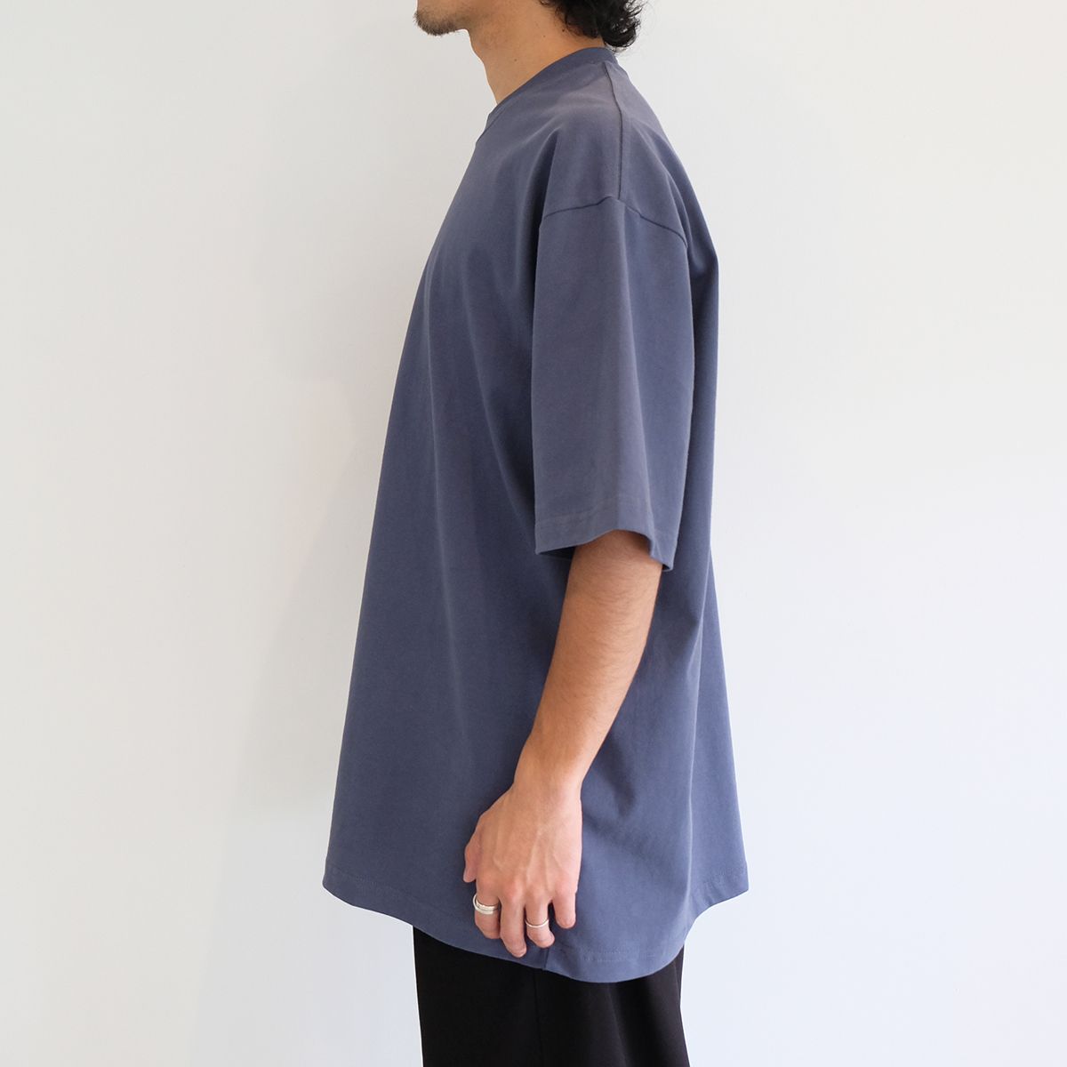 【ラスト1点 3 】Spring Logo Tee / ミッドナイトブルー