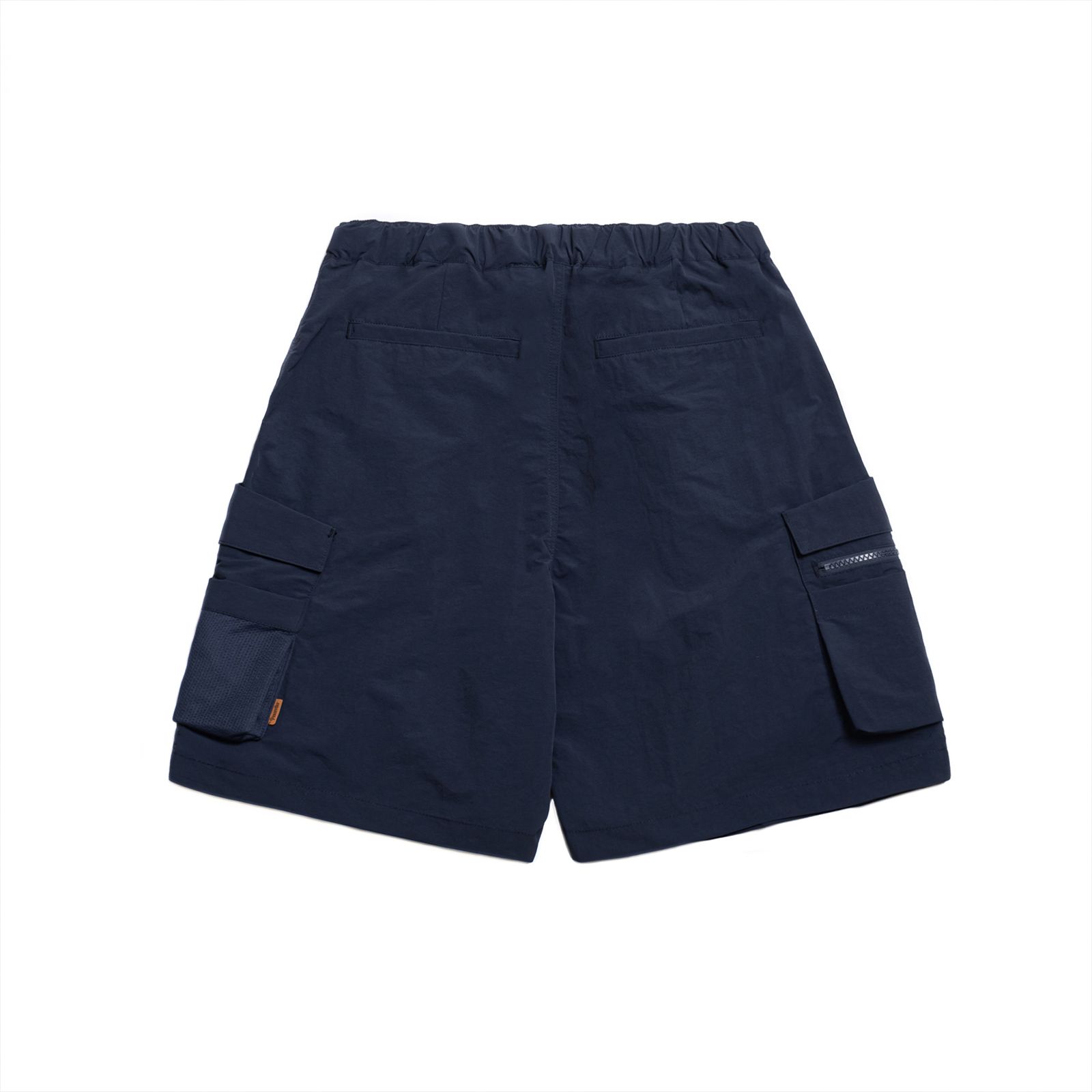 【ラスト1点 XL 】water-repellent nylon cargo shorts / ダークブルー