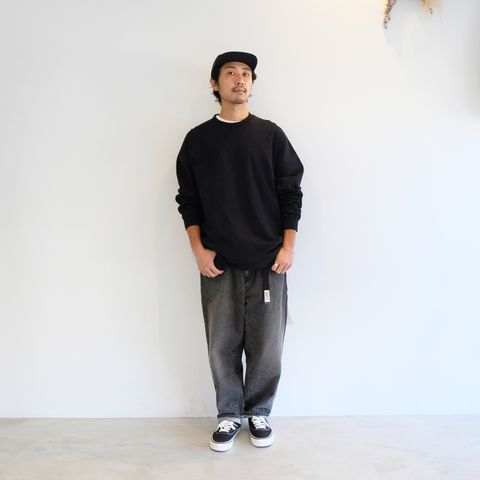 【2023.10.25(wed) 】オールブラックを良い具合の野暮ったさで