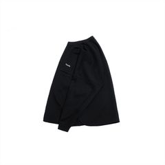 【ラスト1点 L】anti-wrinkle L/S classic pocket t-shirt / ブラック