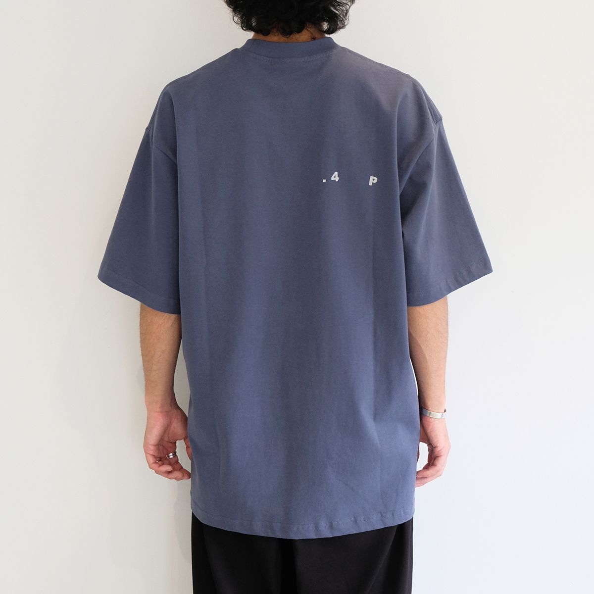 【ラスト1点 3 】Spring Logo Tee / ミッドナイトブルー