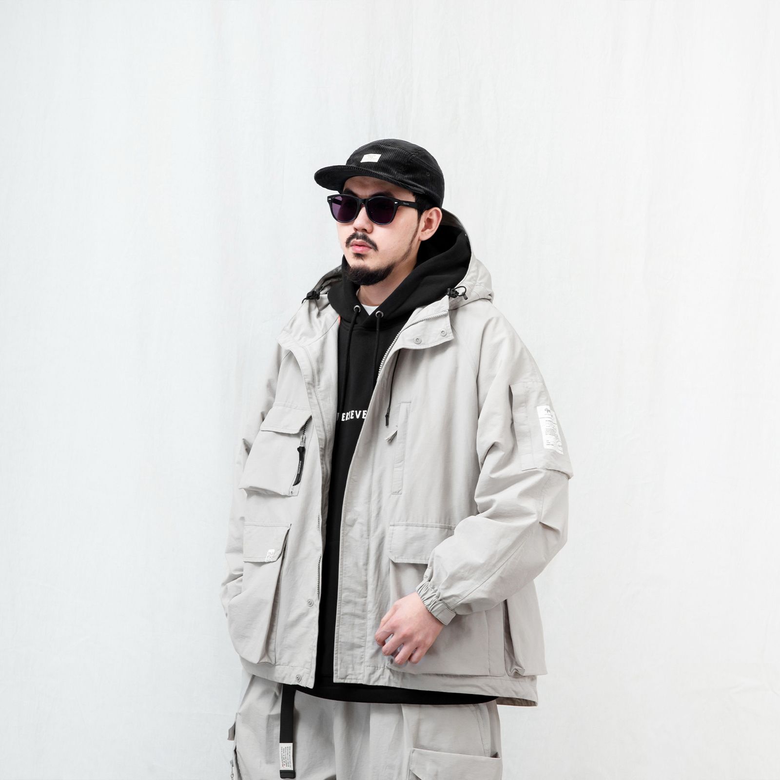 PERSEVERE utility jktパーシビア ユーテリティジャケット Persevere - 【ラスト1点 XL 】water-repellent multi-pocket