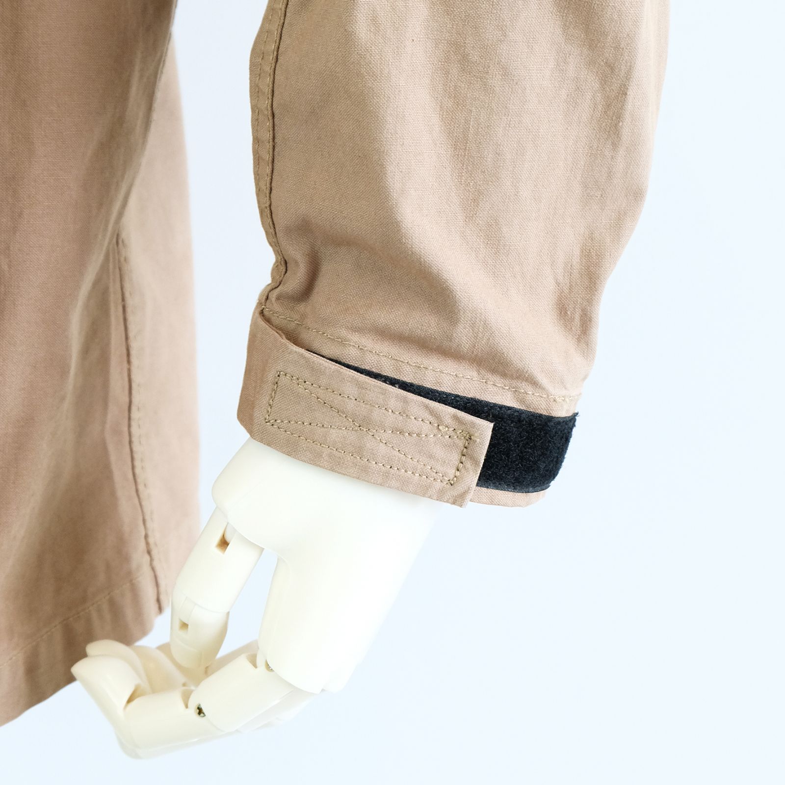 【ラスト1点 XL】stonewashed multi-pocket field jacket / カーキ