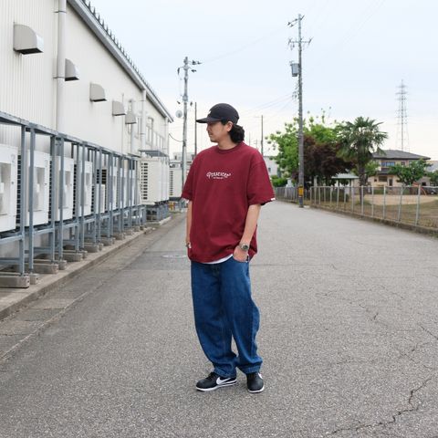 アメカジ定番の配色をFiloらしい雰囲気で