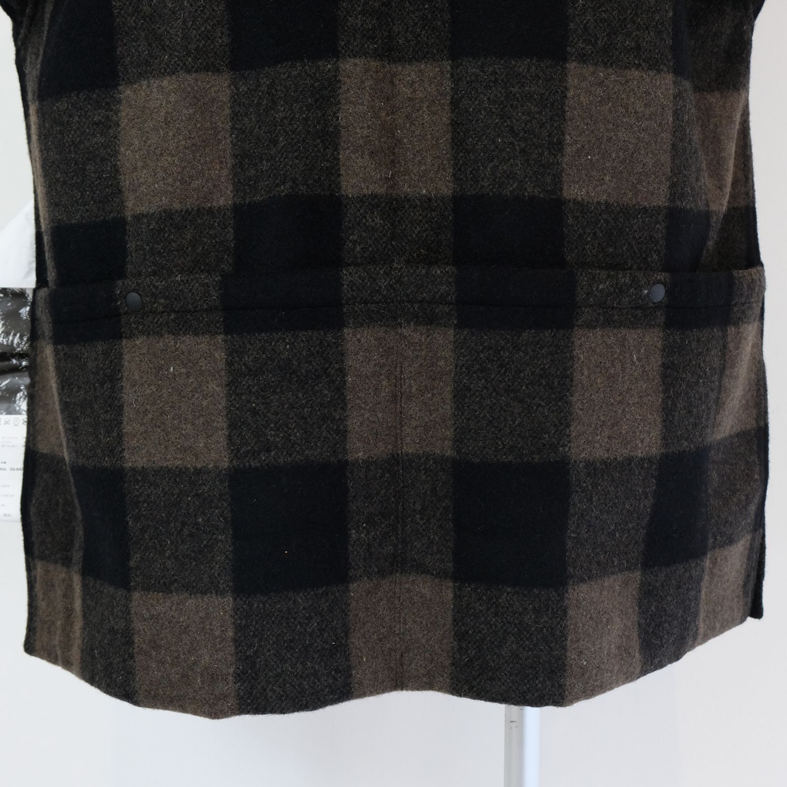 [ラスト1点]【グッドネイバーズシャツ×YARD WORKS】jasper wool yard shirt jacket / カーキチェック