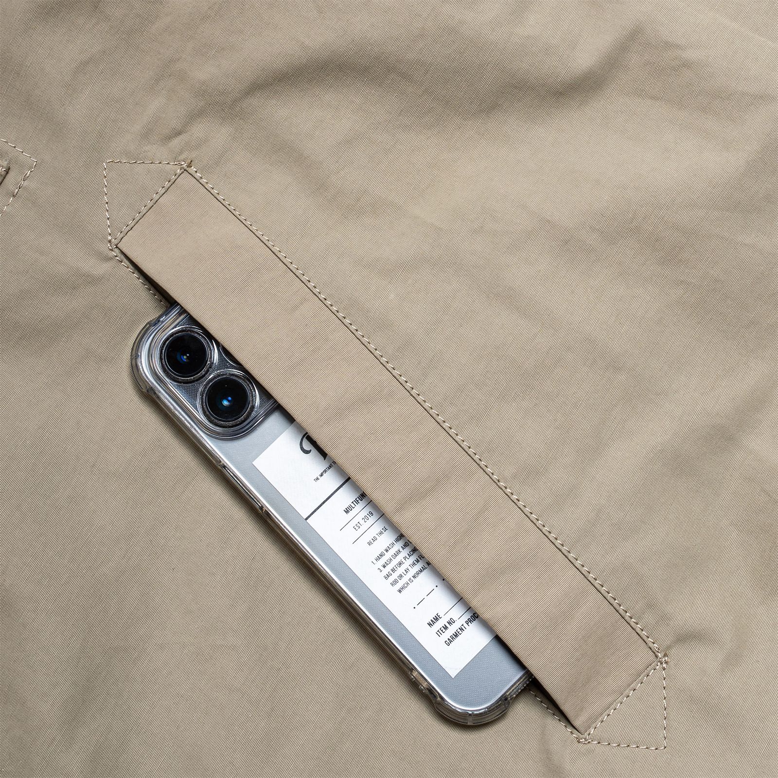【ラスト1点 XL】utility ma-1 jacket / ダークカーキ