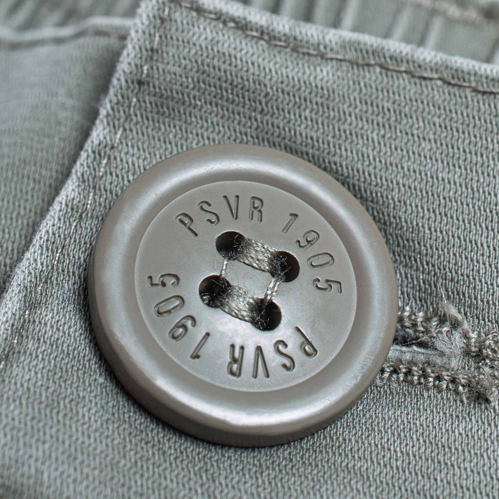 【ラスト1点 XL】heavy enzume washed tapered pants / グリーングレー