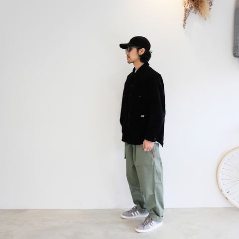 【2024.3.4(mon) 】クールさも意識したコーデュロイジャケコーデ