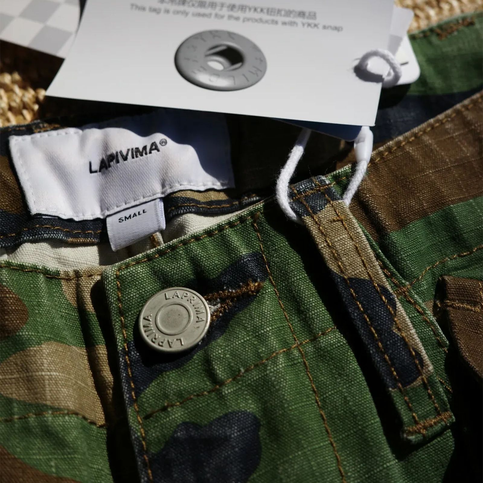 【ラスト1点 M 】washed camo cargo pants