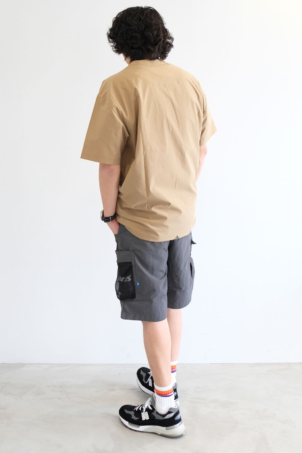 機能面にも優れたTシャツ+ショーツスタイル