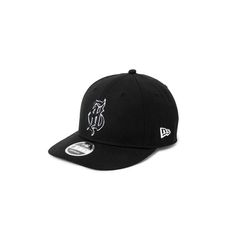 【NEW ERA×CALEE】CAL Logo baseball cap -Naturally paint design-/ 9FIFTY / ブラック